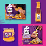 Cheesy Double Decker Taco Dinner Kit with 6 Soft Tortillas, 6 Crunchy Taco Shells, Velveeta Cheese Sauce & Seasoning, 14 Oz Box