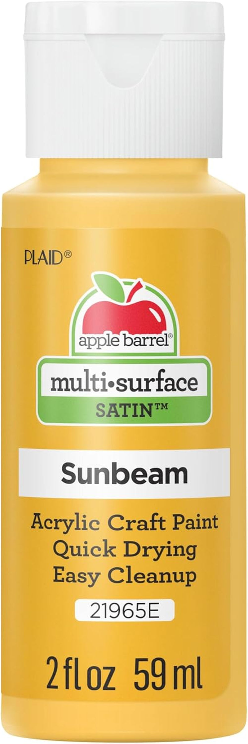 Multi Surface Acrylic Paint, 2 Oz, Sunbeam 2 Fl Oz