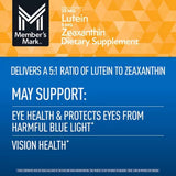 Member'S Mark Lutein with Zeaxanthin Softgels, 150 Ct.
