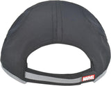 Marvel Spider Man Running Hat, Lightweight Active Sports Baseball Cap, Men and Women'S Golf, Tennis and Gym Accessories, Black, One Size