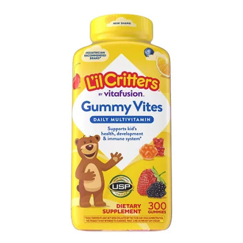 L'Il Critters Gummy Vites Complete Multivitamin, 300 Ct.