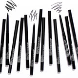 Mega Last Breakup Proof Retractable Eyeliner - Ultra-Fine Brush, Waterproof,16-Hour Long-Lasting Wear - Cruelty-Free & Vegan - Black
