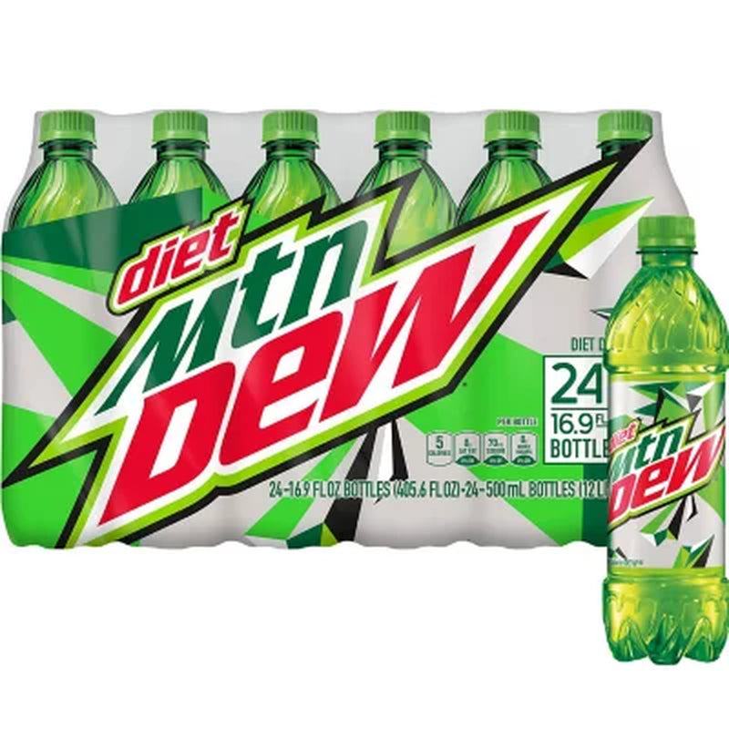 Diet Mountain Dew 16.9 Fl. Oz., 24 Pk.