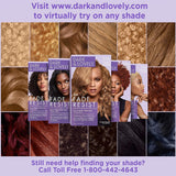 Dark and Lovely Fade Resist Rich Conditioning Hair Color, Permanent Hair Color, up to 100 Percent Gray Coverage, Brilliant Shine with Argan Oil and Vitamin E, Midnight Blue