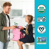 Seaweed Grab & Go Organic Premium Roasted Seaweed Snacks, Sea Salt, 5 Count Trayless, Keto, Vegan, Gluten-Free, Great Source of Omega3S and Iodine, Healthy On-The-Go Snack for Kids and Adults