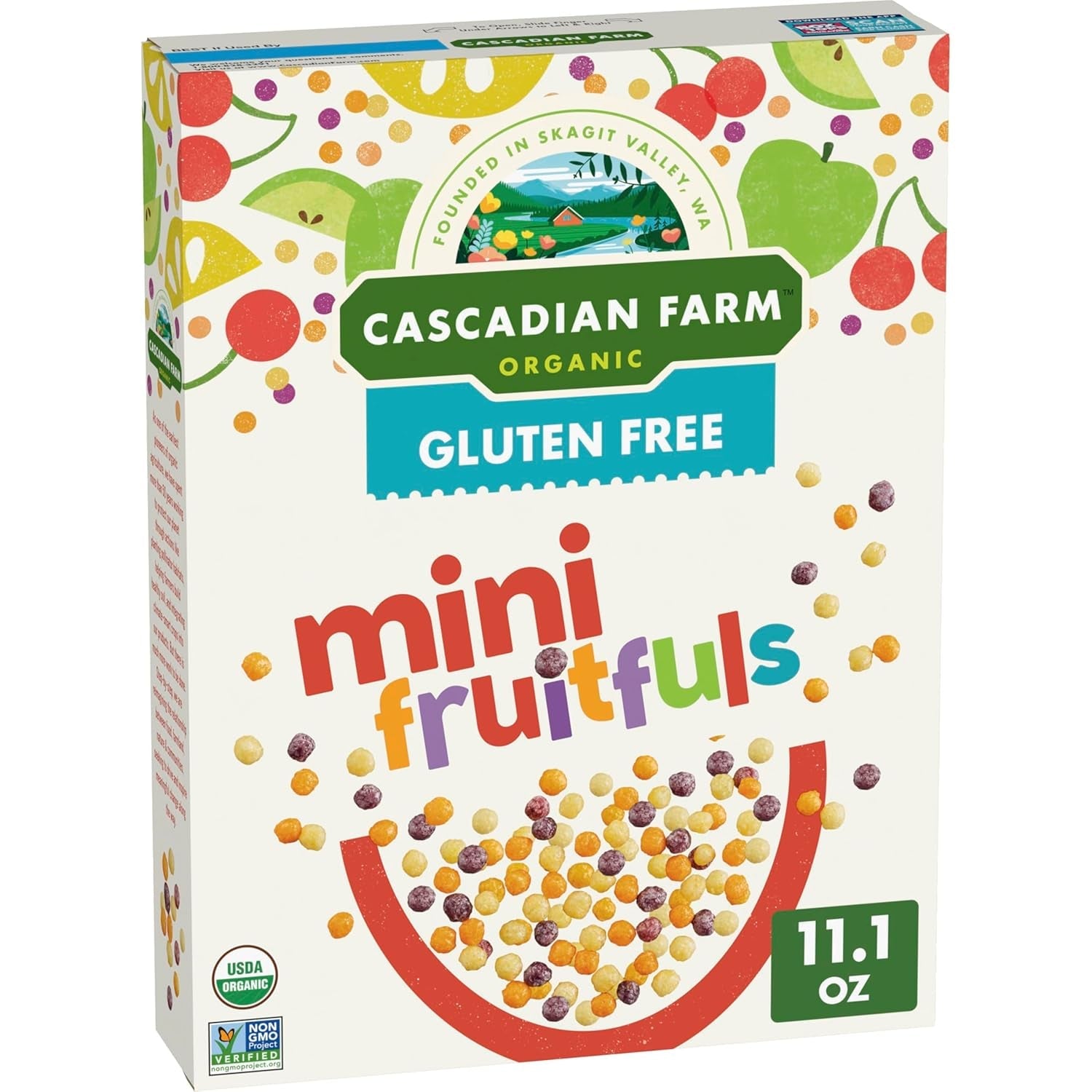 Organic Mini Fruitfuls Breakfast Cereal, Made with Whole Grain, Non-Gmo, 11.1 Oz