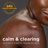 Shea Moisture African Black Soap Calm and Clearing Body Wash, 18 Fl. Oz., 2Pk.