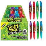Juicy Drop Sour Gel Pens Candy, 24 Ct.