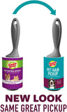 Pet Hair Pickup Extra Sticky Lint Roller, Designed for Removing Fur + Fluff on Couches, Clothes, Dog and Cat Beds, & More, 1 Pack, 95 Easy-Tear Adhesive Sheets Total