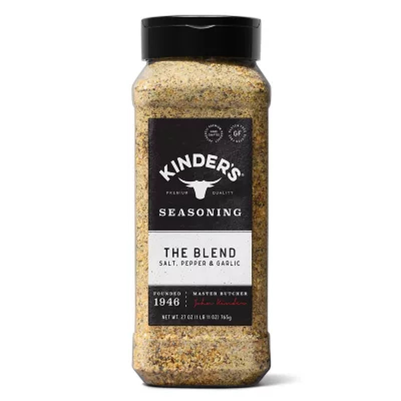 Kinder'S the Blend Seasoning Salt, Pepper and Garlic, 27 Oz.