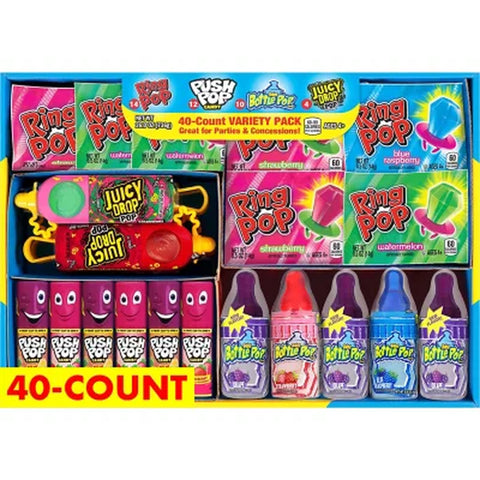 Bazooka Candy, Variety Pack, 40 Ct.