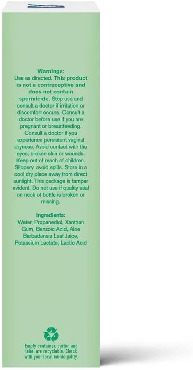 Natural Feeling Lube with Aloe Vera, Personal Lubricant, Water-Based Formula, Safe to Use with Silicone Toys and Condoms, for Men, Women and Couples, 1.69 FL OZ