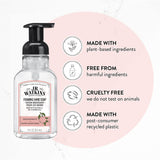 Foaming Hand Soap with Pump Dispenser, Moisturizing Foam Hand Wash, All Natural, Alcohol-Free, Cruelty-Free, USA Made, Grapefruit, 9 Fl Oz, 3 Pack