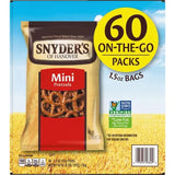 Snyder'S Mini Pretzels, 1.5 Oz., 60 Pk.