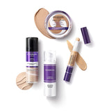 Simply Ageless Instant Wrinkle Defying Foundation, SPF 28, Hyaluronic Complex & Vitamin C - 205 Ivory, Pack of 1