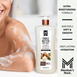 Member'S Mark Triple Butter Body Wash, 33.8 Fl. Oz.