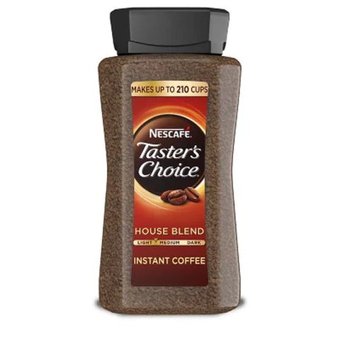 Nescafé Taster'S Choice House Blend Light-Medium Instant Coffee, 14 Oz.