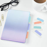 Margin Ultra Tabs, 2.5" X 1", Pastel Sparkle Shimmer Designs, 16 Repositionable Page Tabs (74150)