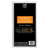 Member'S Mark White 3-Ply Tissue Tablecovers, 54" X 108", 10 Pk.