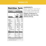 Organic Whole O'S Cereal, 11.5 Oz (Pack of 1), Gluten Free