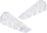 Door Stoppers, 2 Count, 1-1/8 In., Flexible Material Assures Snug Fit under Doors, Easy to Use Stops for Bottom of Door (SP947)