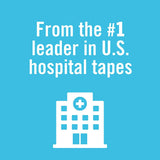 Strong Hold Pain-Free Removal Tape for Sensitive Skin, 1 in X 4 Yd, 1 Roll