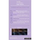 Dark and Lovely Fade Resist Rich Conditioning Hair Color, Permanent Hair Color, up to 100 Percent Gray Coverage, Brilliant Shine with Argan Oil and Vitamin E, Midnight Blue
