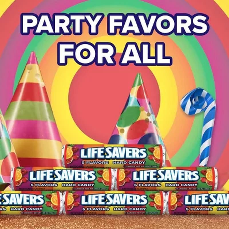Life Savers 5 Flavors Hard Candy, 1.14 Oz., 20 Pk.