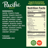 Organic Roasted Red Pepper and Tomato Soup, 32 Oz Carton