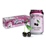 , Black Cherry Naturally Flavored, 12 Fl Oz Cans, Pack of 12 | Zero Calories | Zero Sugar or Artificial Sweeteners | Zero Sodium
