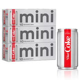 Diet Coke Soda Mini Cans, 7.5 Fl. Oz., 30 Pk.