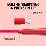 Colorstay Lip Liner Makeup with Built-In-Sharpener, Longwear Rich Colors, Smooth Application, 665 Plum, 0.01 Oz