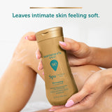 Spa Daily Intimate Wash, Renewing Cleansing All over Feminine Body Wash, Jasmine Scented Ph-Balanced Feminine Wash, 12Oz Bottle