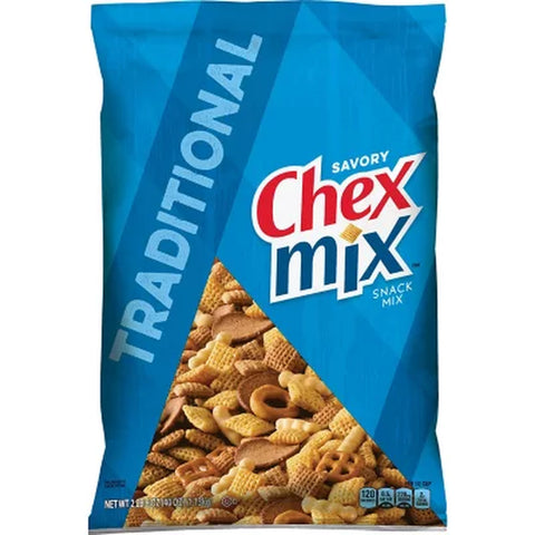 Chex Mix Traditional Savory Snack Mix, 40 Oz.