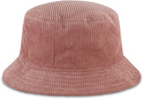 Women's Bucket hat, Reversible Corduroy and Plaid Packable Travel, Wide Brim Summer Hat
