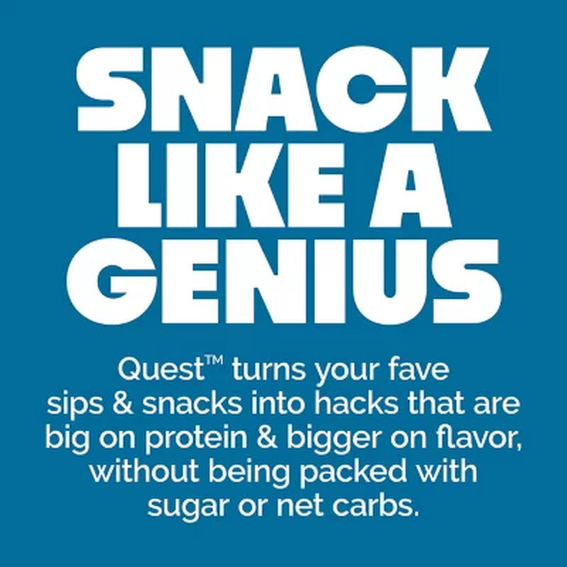 Quest Tortilla Style 18-19G Protein Chip Variety Pack, Nacho Cheese & Ranch, 14 Ct.