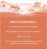 Daily Boosters: Instant Beef Bone Broth with Turmeric for Dogs, 3.5G Sachets, Pack of 12