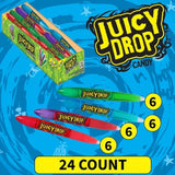 Juicy Drop Sour Gel Pens Candy, 24 Ct.