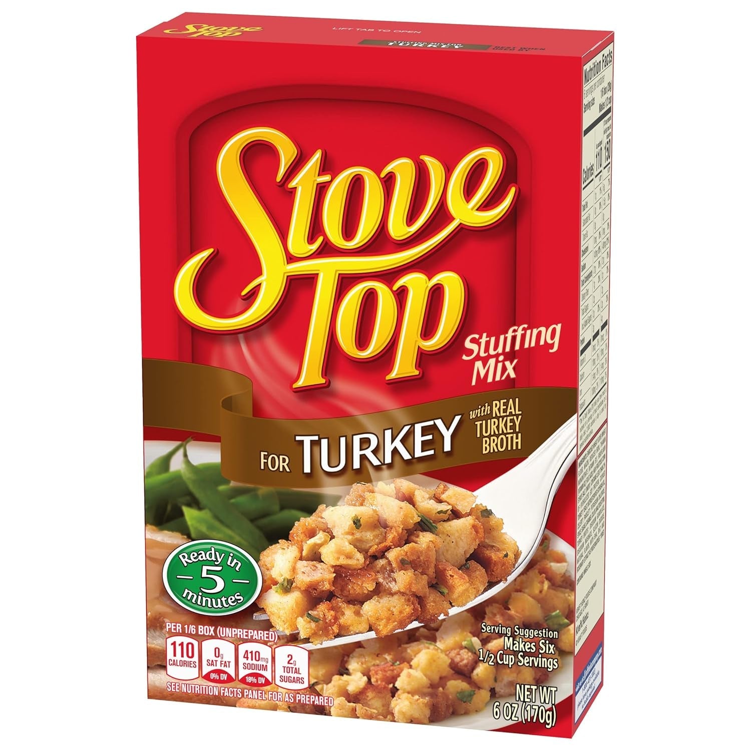 Stuffing Mix for Turkey, 6 Oz Box