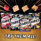 S'Mores Loaded Cereal, Crispy Cereal with Naturally and Artificially Flavored Chocolate Creme Filling, Made with Whole Grain, Family Size, 18.1 Oz