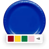 Artstyle Dinner Paper Plates, 10", 85 Ct., Choose Color