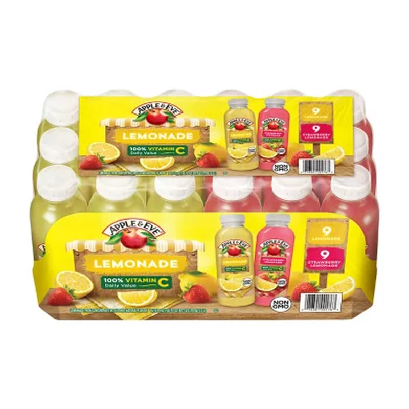 Apple & Eve Lemonade, Variety Pack, 10 Fl. Oz., 18 Pk.