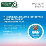 Iced Refreshers, Strawberry Açaí Flavor, Keurig Single Serve K-Cup Pods, 20 Count