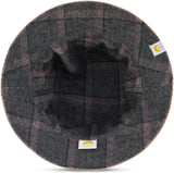 Women's Bucket hat, Reversible Corduroy and Plaid Packable Travel, Wide Brim Summer Hat