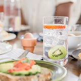 1 L Slim White Carbonating Bottle Twin Pack