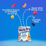 Fruit Snacks, Mixed Fruit Snack Box, Gluten Free, 0.8Oz Snack Packs (Pack of 40)