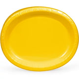 Artstyle Oval Paper Plates 10" X 12", 50 Ct., Choose Color