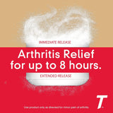 8 Hour Arthritis Pain Relief Extended-Release Tablets, 650 Mg Acetaminophen, Joint Pain Reliever & Fever Reducer Medicine, Oral Pain Reliever for Arthritis & Joint Pain, 24 Count