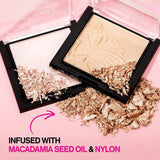Megaglo Highlighting Powder Warm Gold Golden Flower Crown