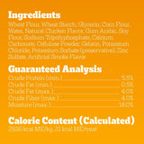 Dentastix Chewy Chunx Large Dog Dental Treats Chicken Flavor, 13.5 Oz. Bag